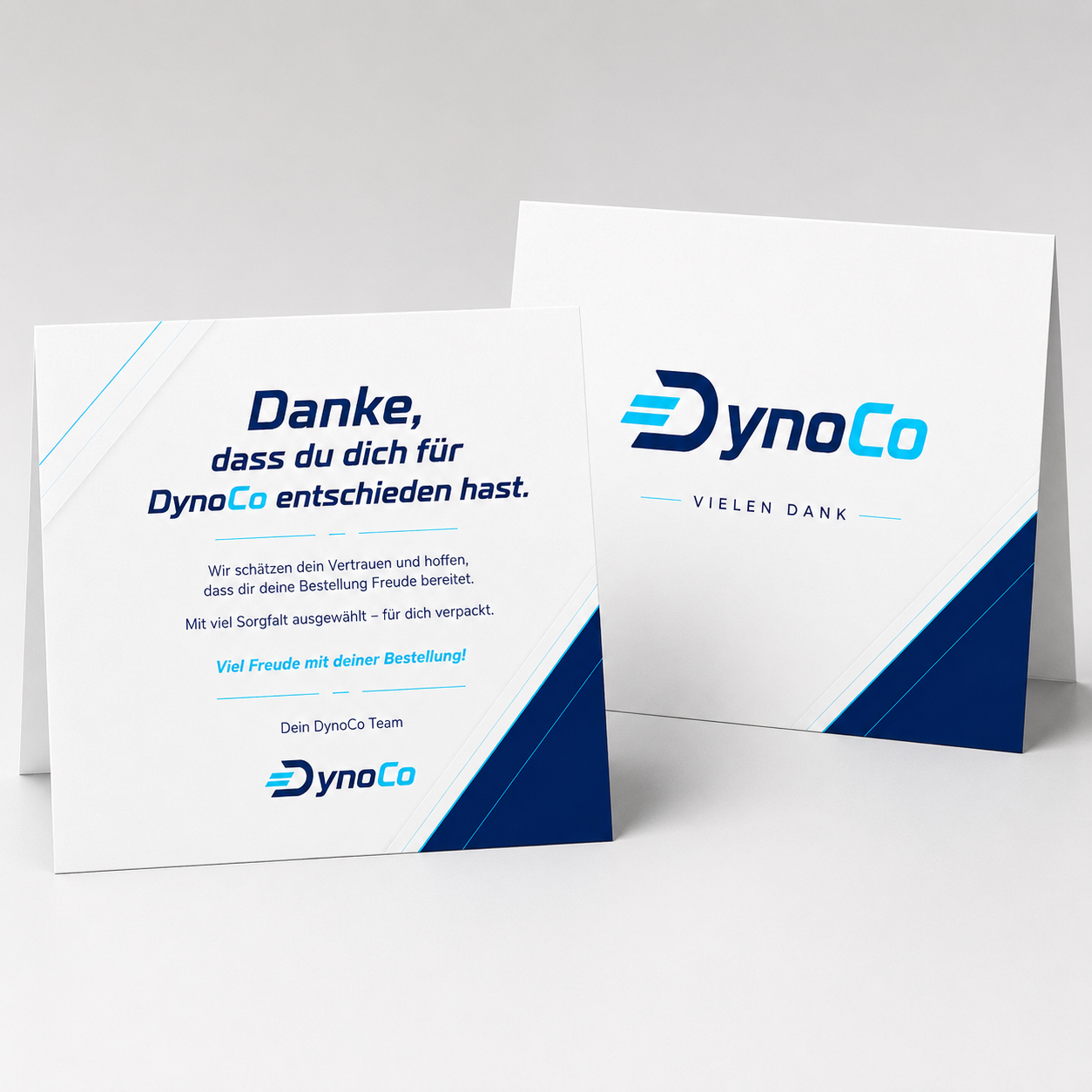 Personalisierte Dankeskarten