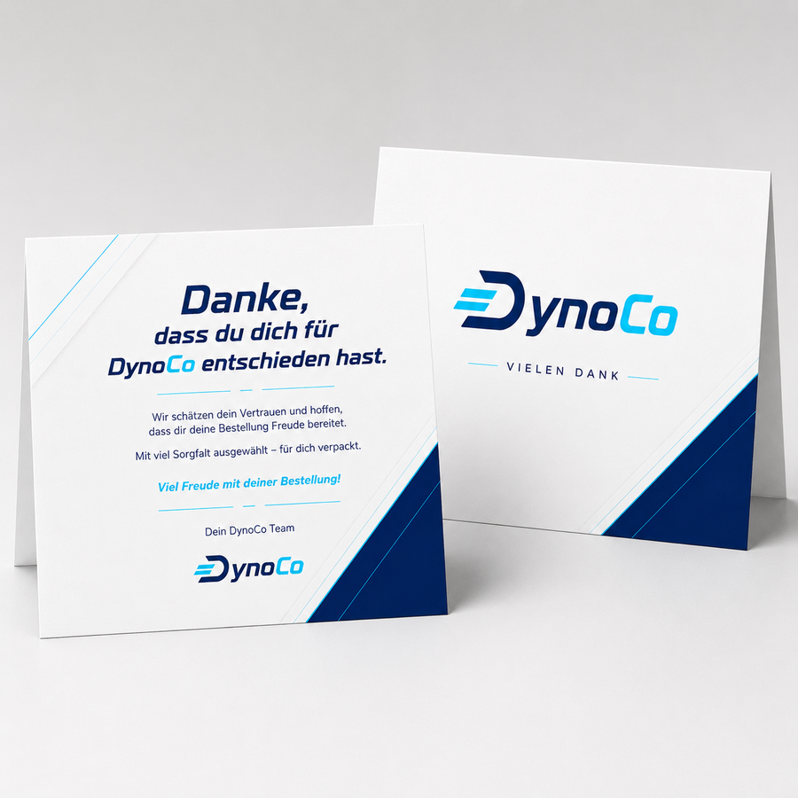 Personalisierte Dankeskarten