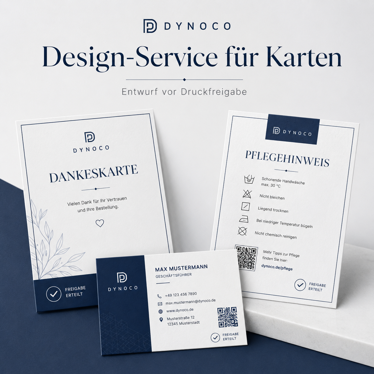 DynoCo Design-Service für Karten